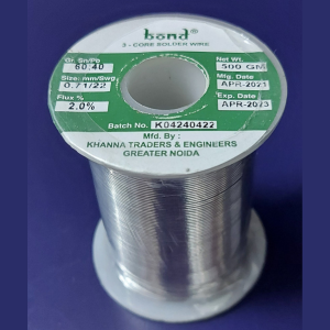 60/40 Tin/Lead Rosin Cored Solder wire- 22 swg