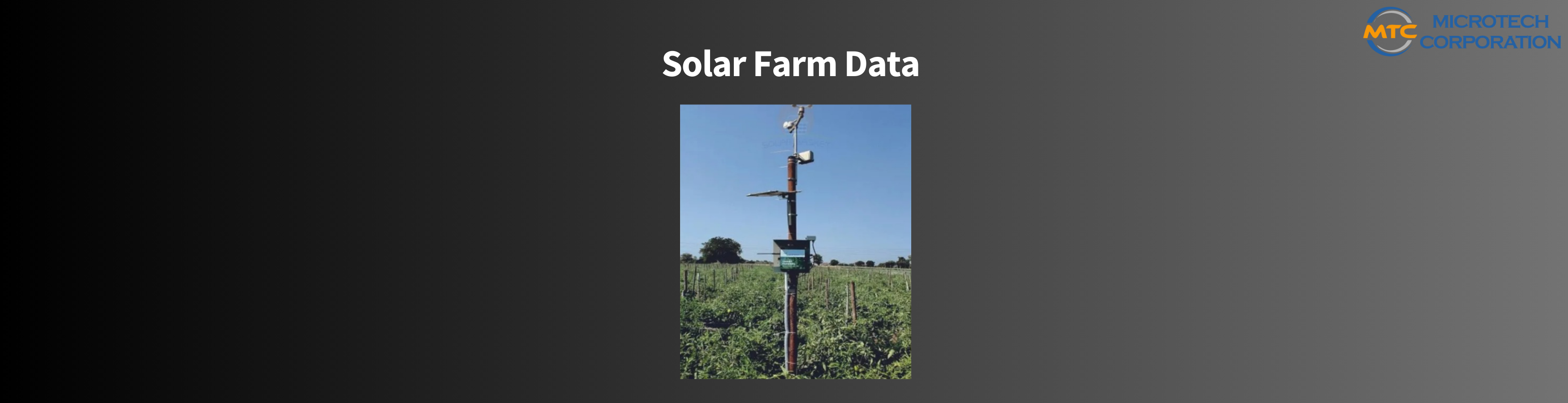 Solar Farm Data