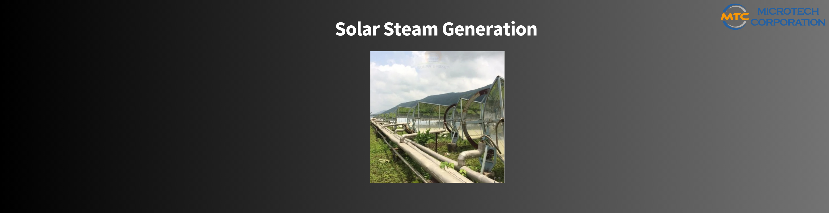Solar Steam Generation 