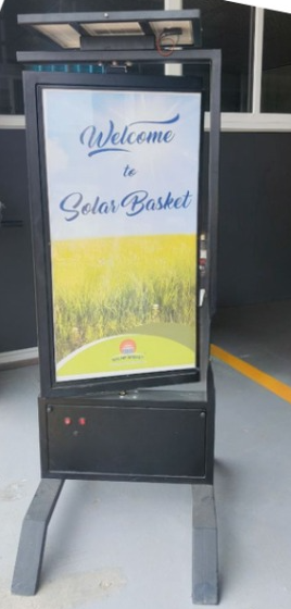 Solar Advertising Screen 